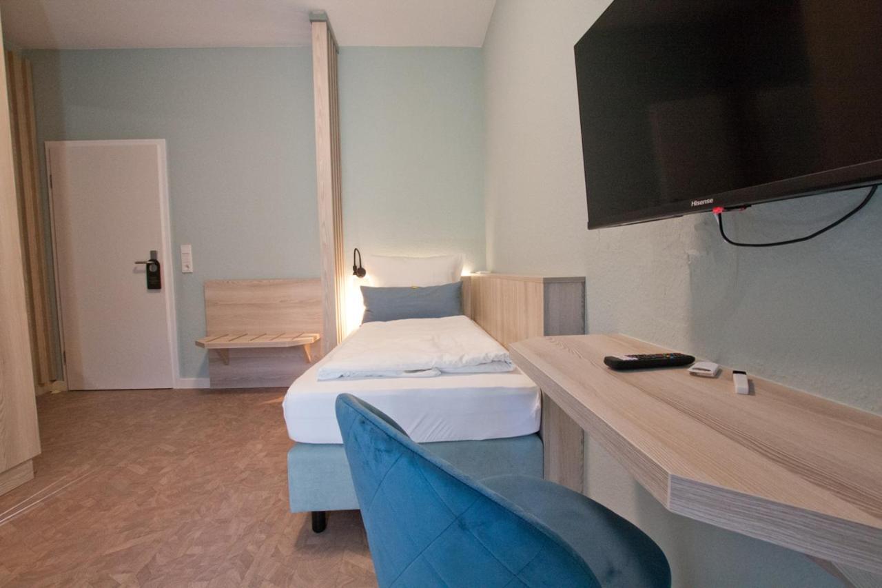Hotel Garni Goldener Anker 特希尔 外观 照片